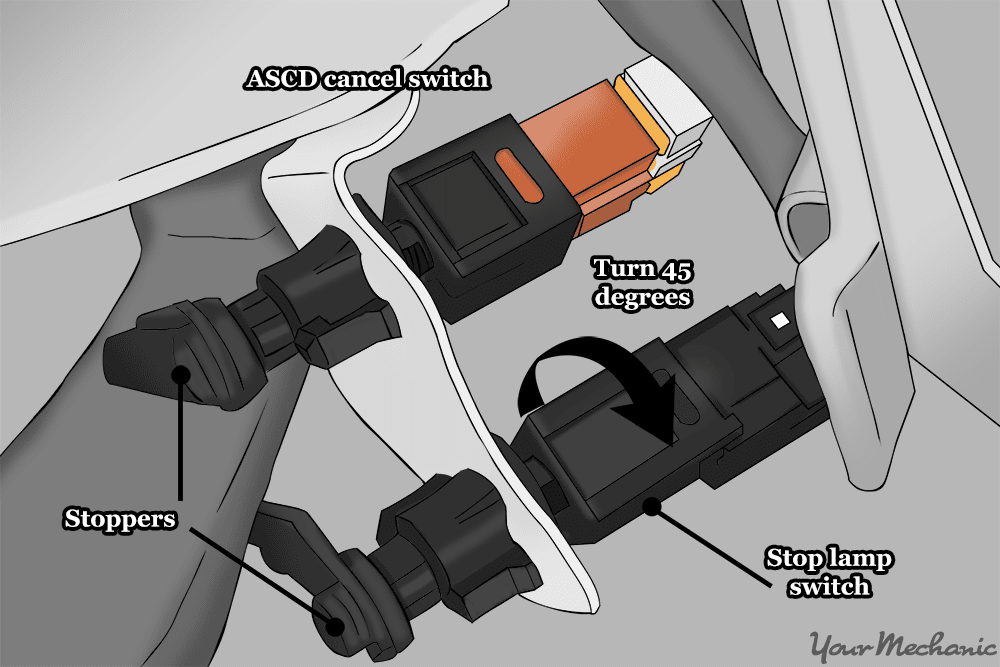 Auto Brake Light Switch Diagram