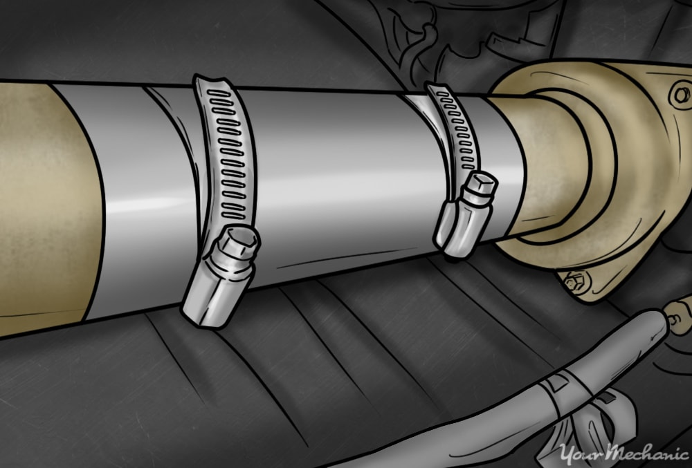 Fix exhaust pipe best sale