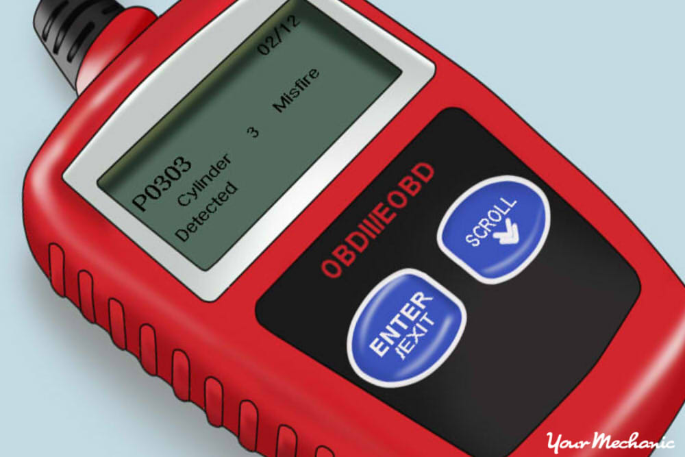 Check engine light code reader top