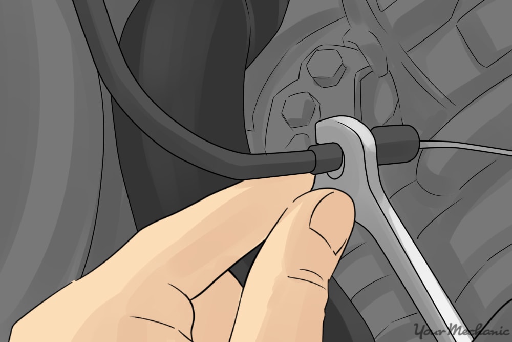 How to Replace a Car Kickdown Cable 6