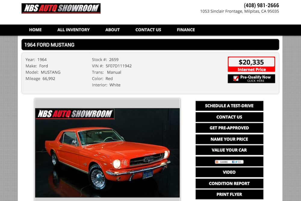 nbs showroom site