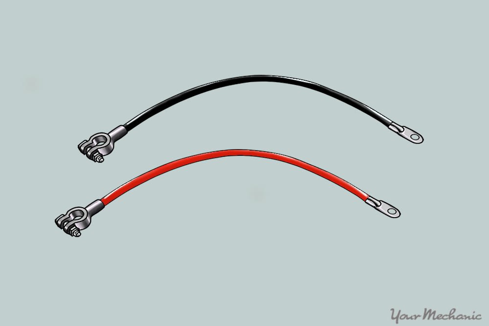 Battery terminal cable replacement top
