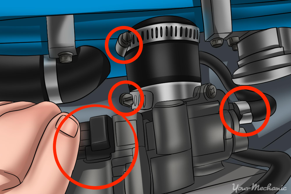 How to Replace a Throttle Body Due to Carbon Build-Up on Most Vehicles 7