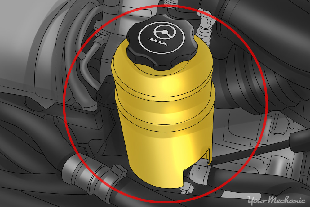 power steering reservoir