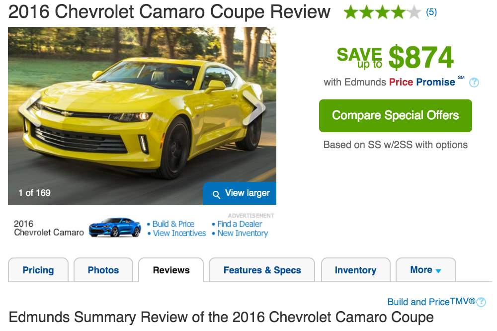 2016 camaro review