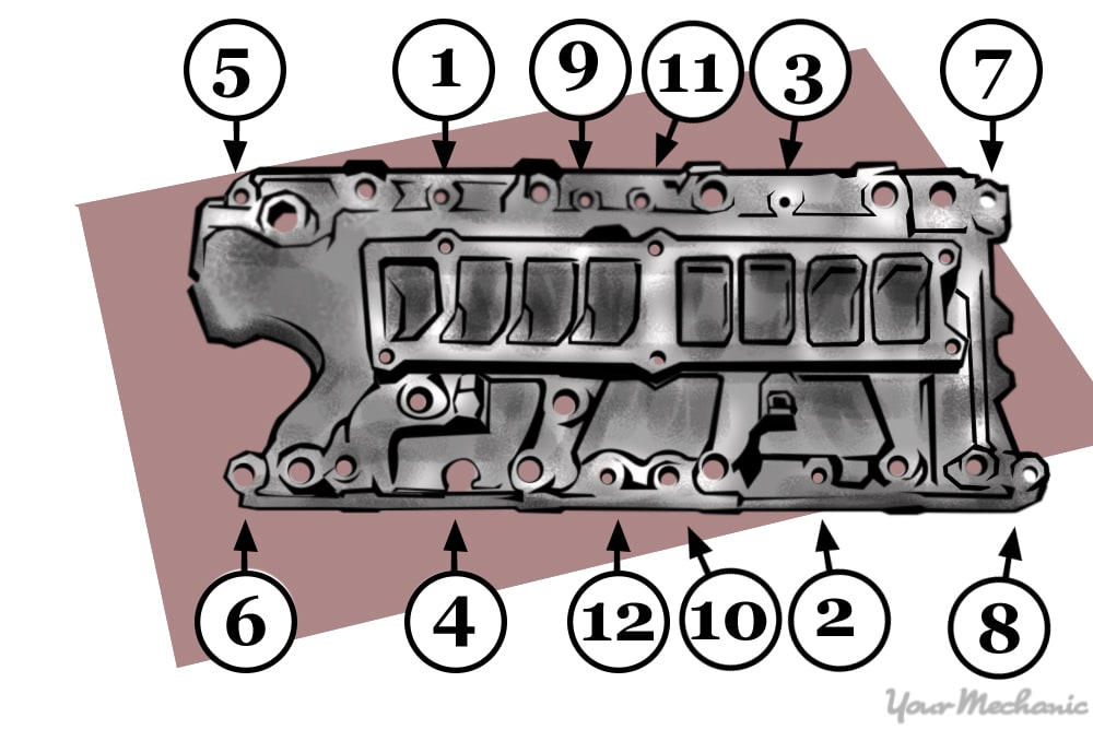 engine lower intake manifold