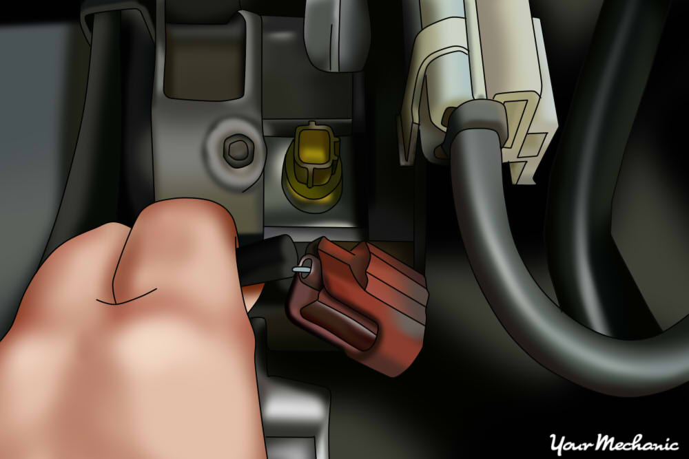 remove harness from transmission oil pressure switch