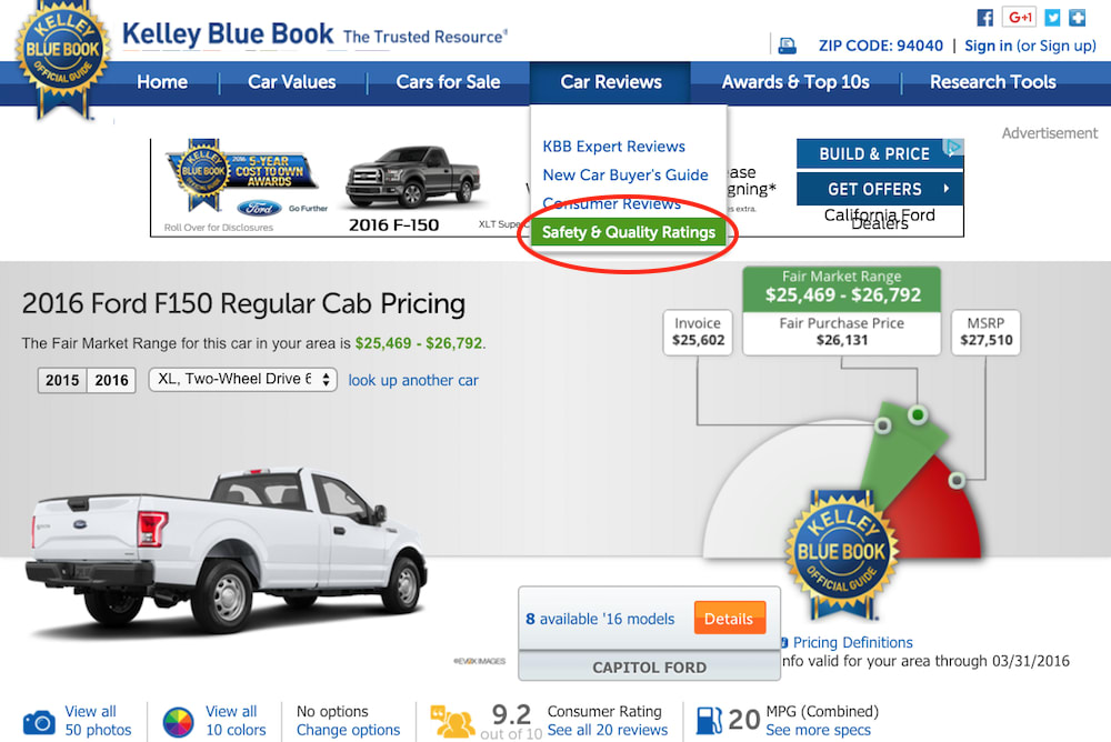 How to Find Car Safety Rating Online YourMechanic Advice