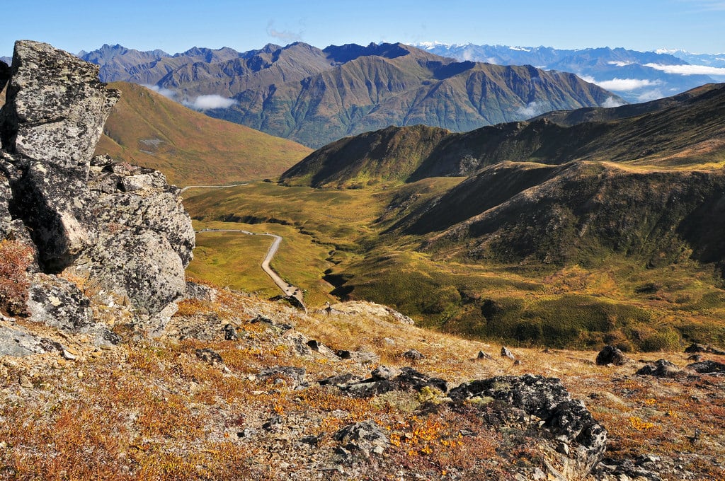 Hatcher Pass Scenic Drive Alaska