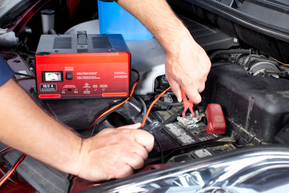 Battery charger says bad battery outlet