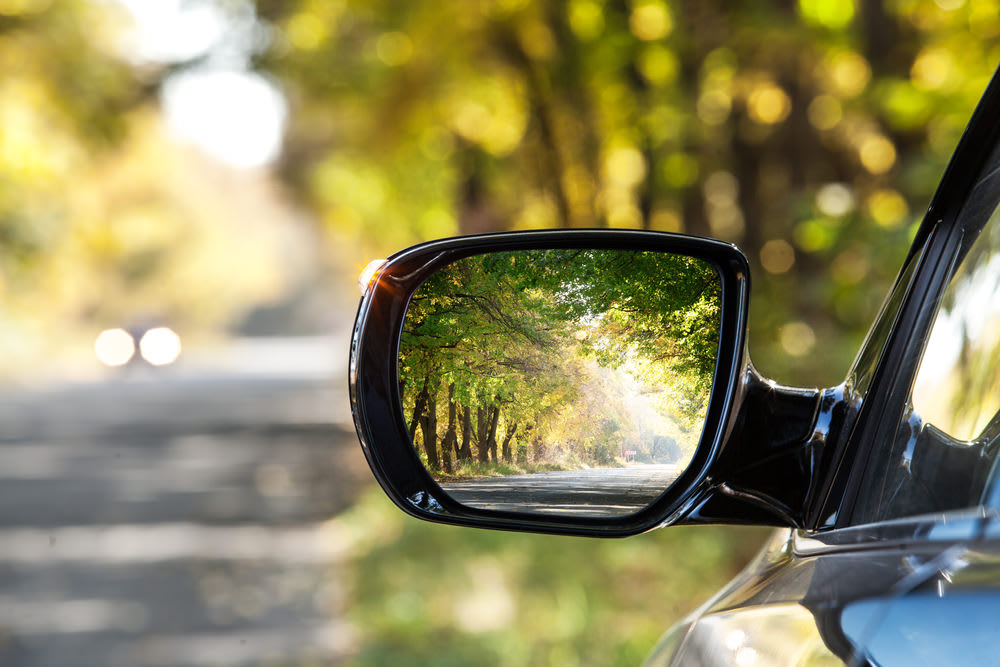 Side store mirror car