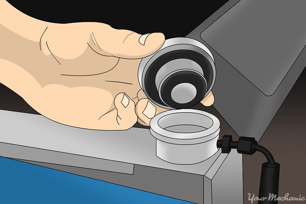 How to test radiator on sale cap