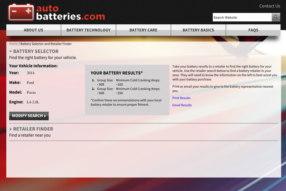 picture of autobatteries site