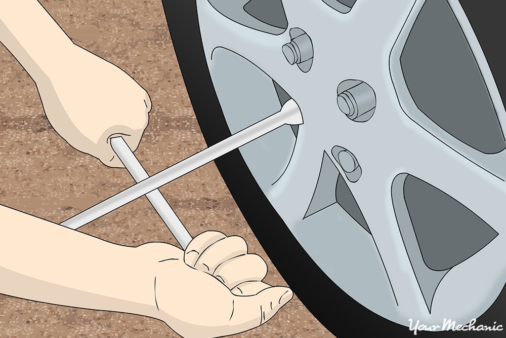 loosening lug nuts