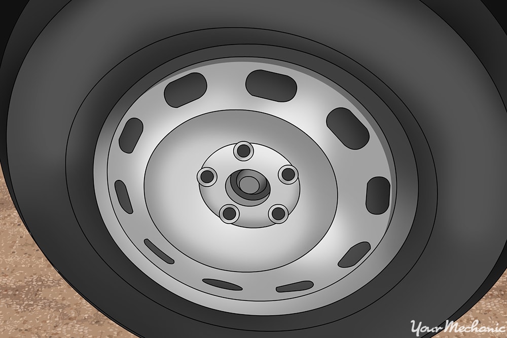 spare tires without lug nuts