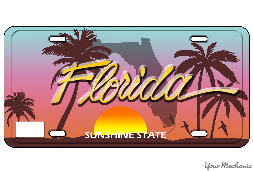 How Much For Personalized License Plate In Florida