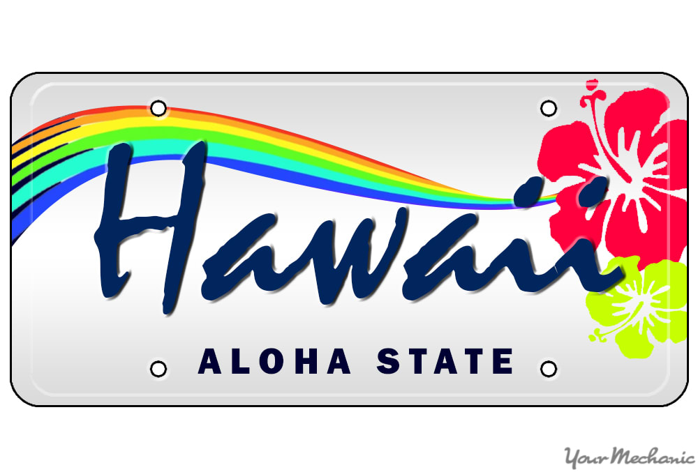 How to Buy a Personalized License Plate in Hawaii YourMechanic Advice