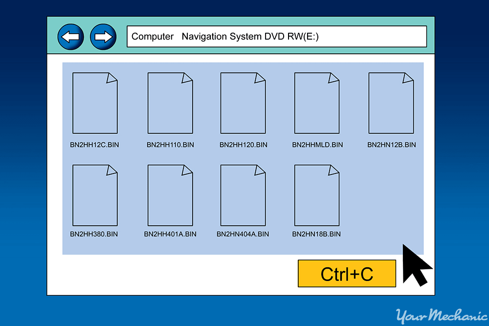 nav files being copied