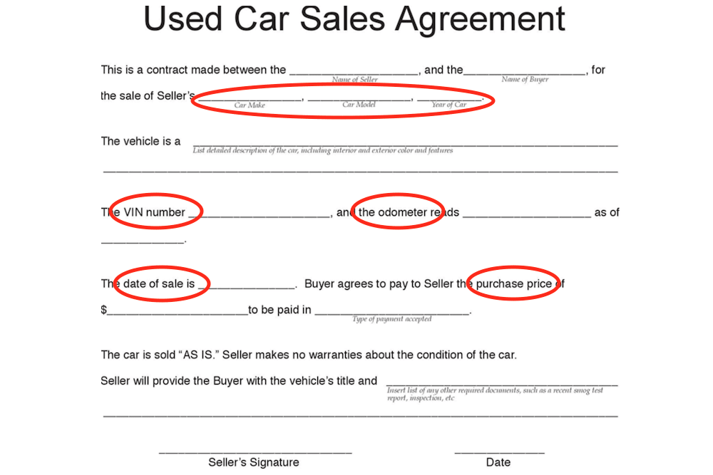 How to Purchase a Used Car With Cash