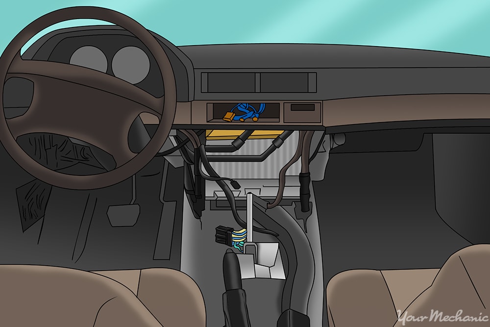 How to Remove and Replace a Heater Control Valve ... relay diagram 2000 mercury sable ls 