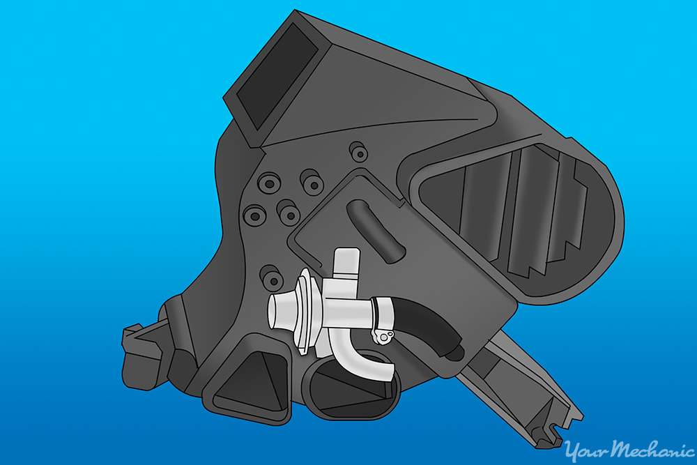 Fiat 500 store heater control valve