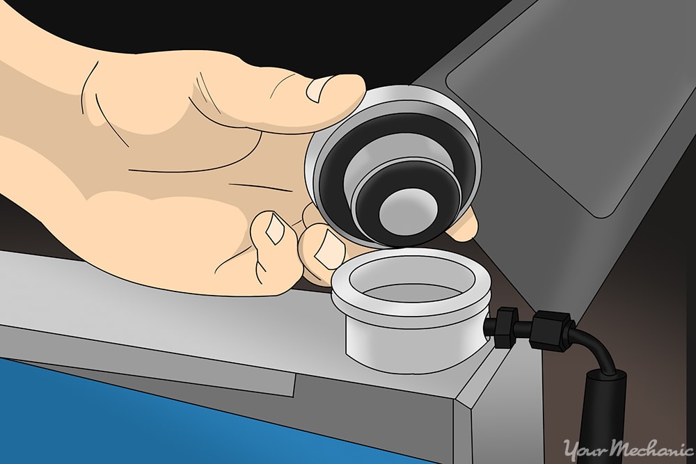 Radiator cap deals vacuum valve