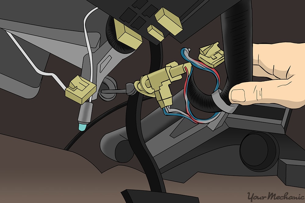 freightliner cruise control pressure switch location