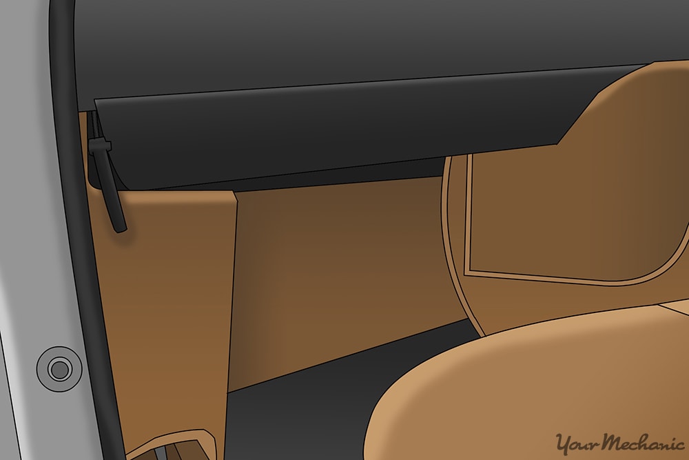 access panels covering the wiring