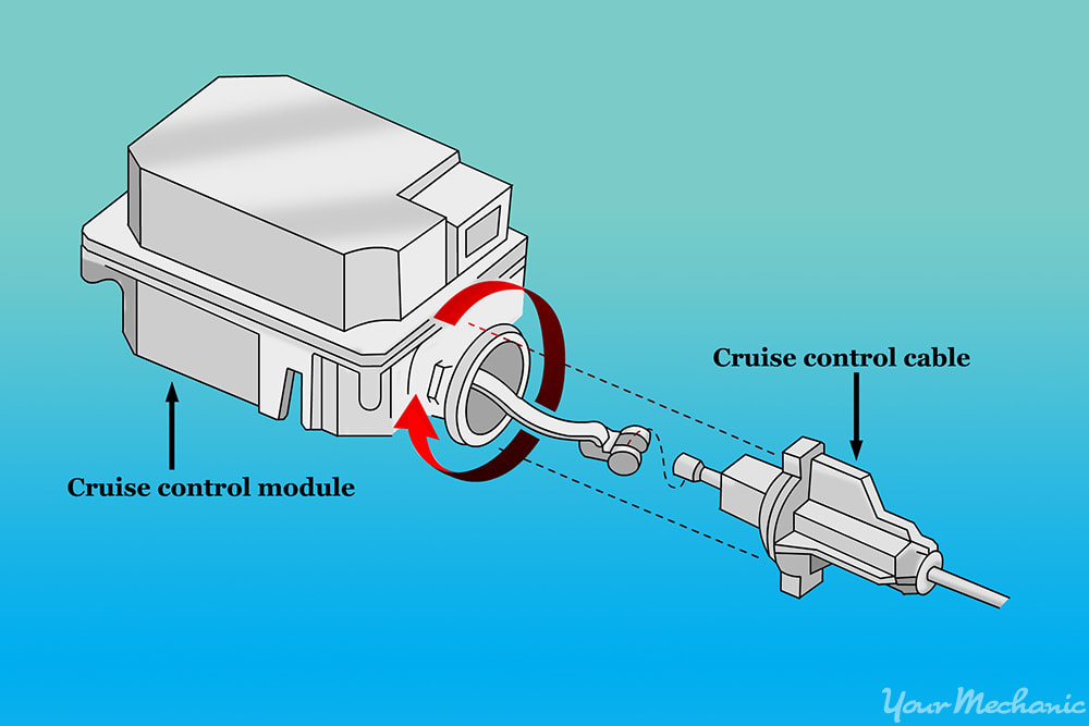 how to remove cruise control cable from throttle body