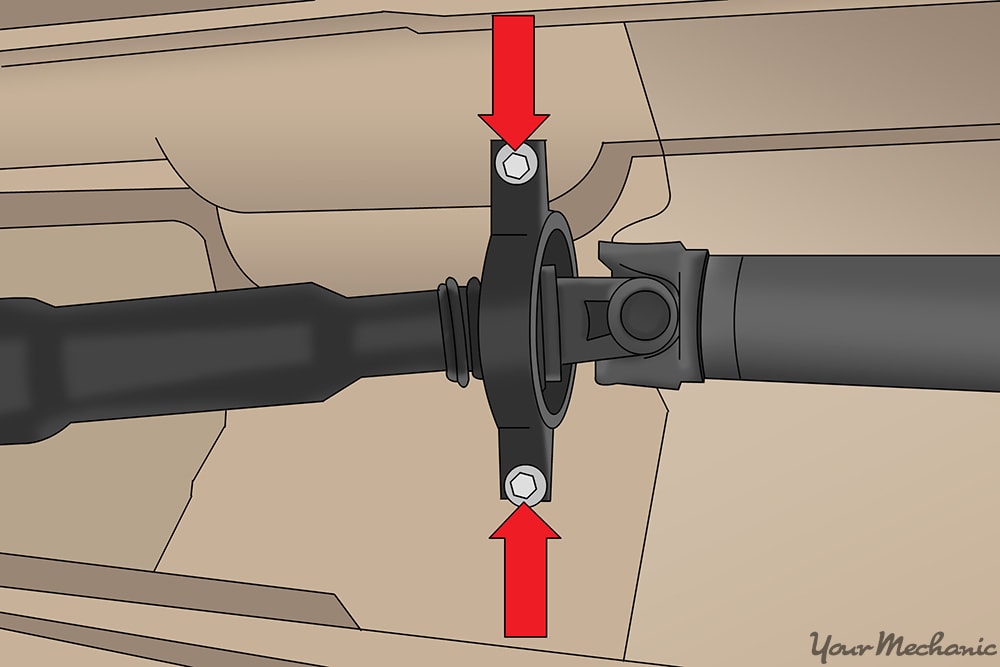 subaru center support bearing replacement