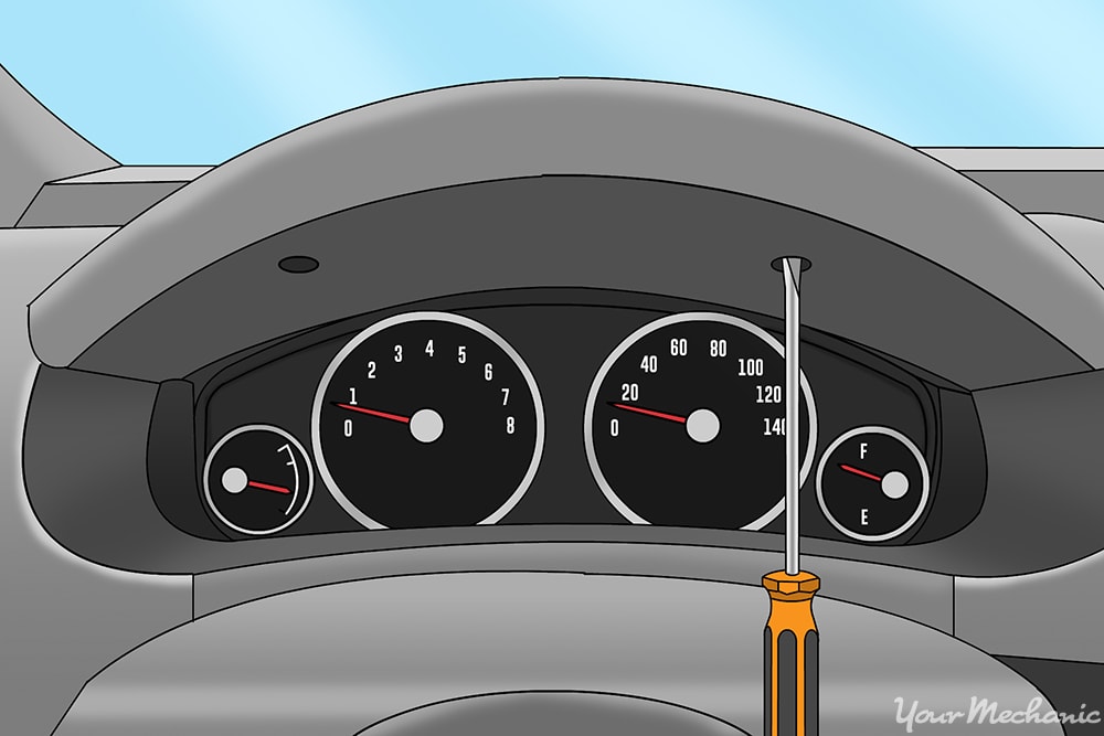 removing the instrument cluster