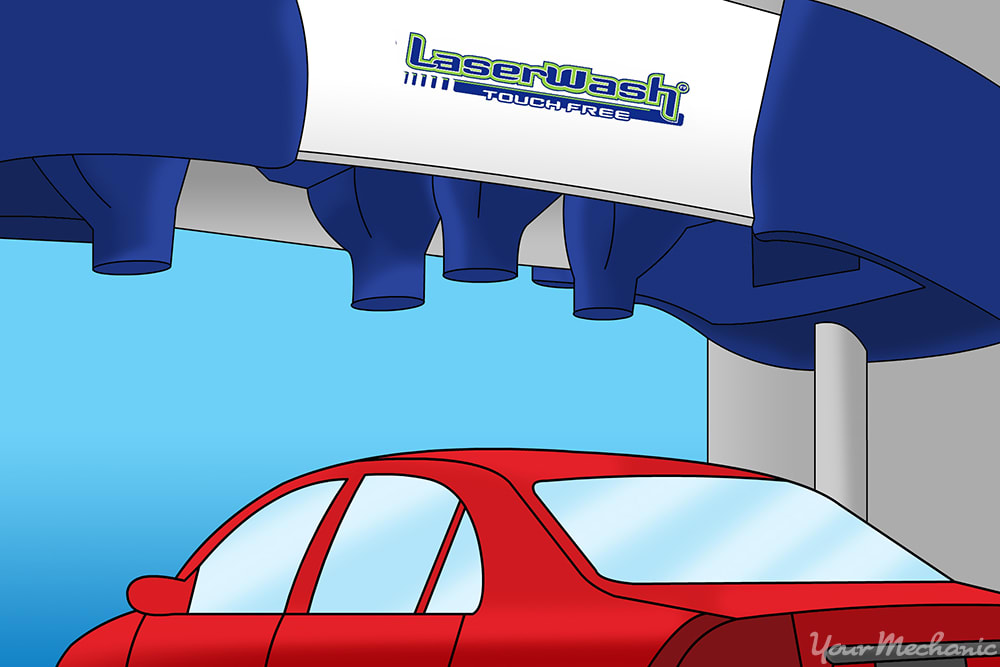 How to Wash Your Car With a LaserWash YourMechanic Advice