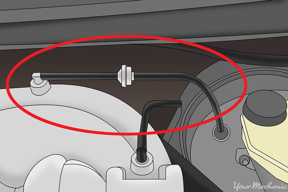 How to Replace a Vacuum Brake Booster Check Valve ... 1990 240sx wiring diagram schematic 