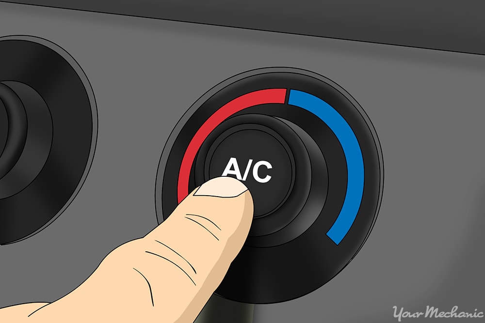 turning on the AC