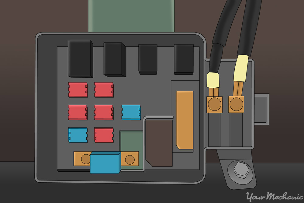 typical underhood relay location