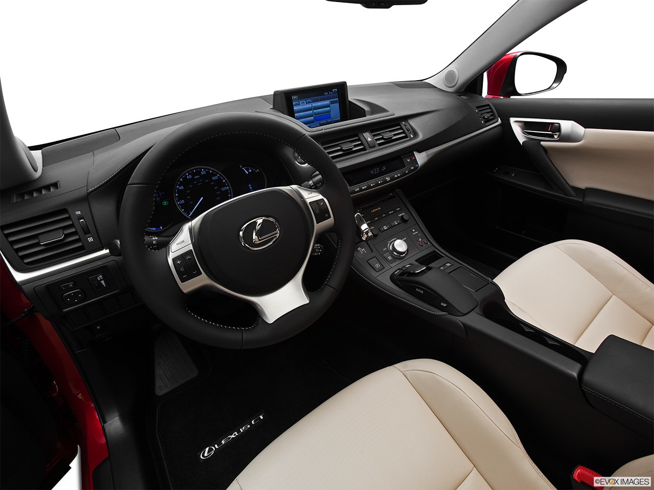 LExus CT200h 2012 interior