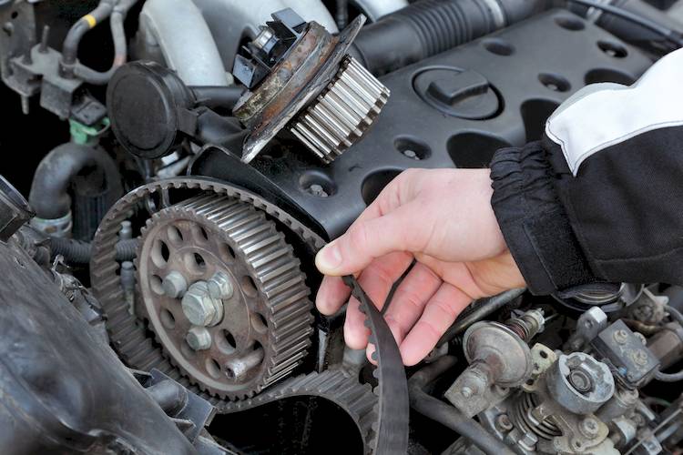 Broken timing belt symptoms on sale