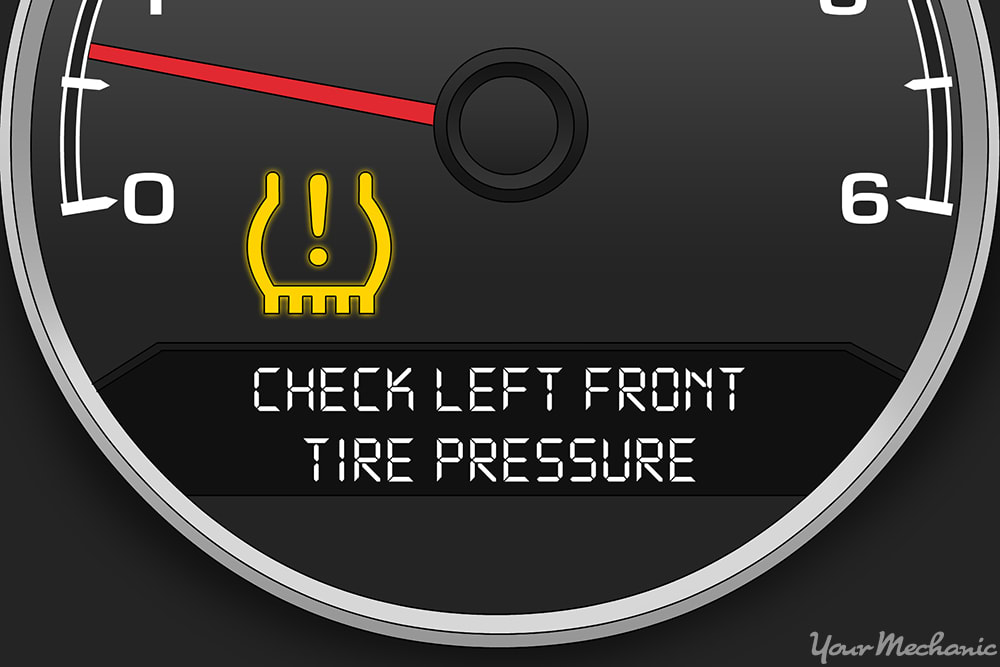 tire pressure monitor light stays on