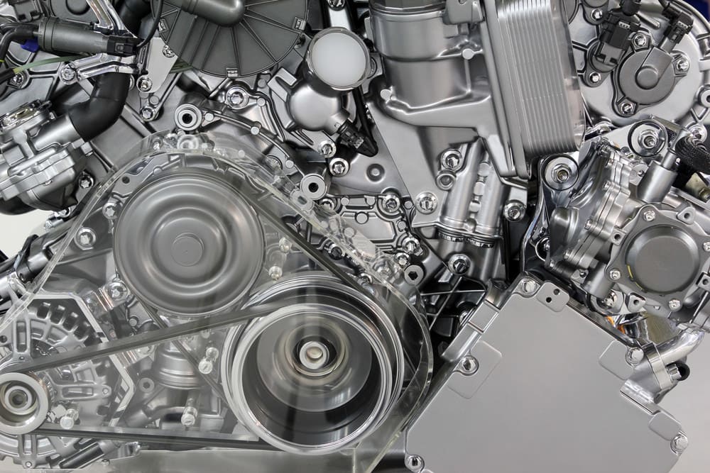 Belts in a car engine hotsell