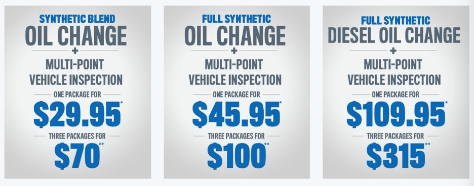 oil change offers