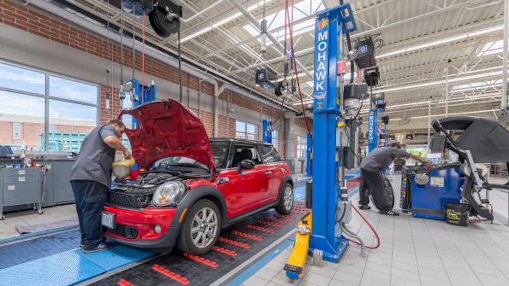 Dealership assembly line