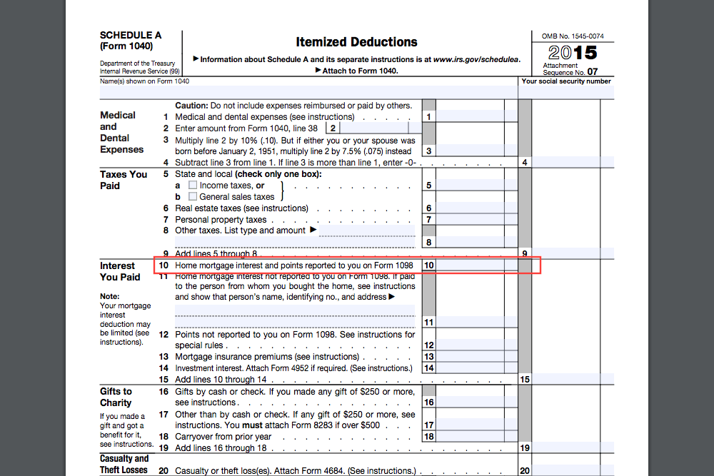 irs form 1040