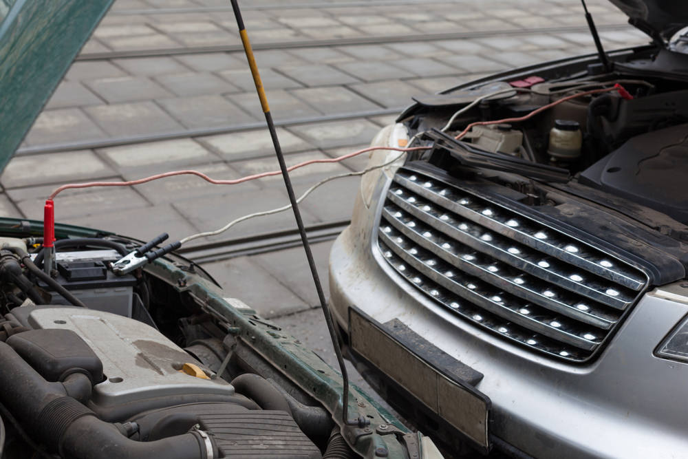 jump starting a frozen battery