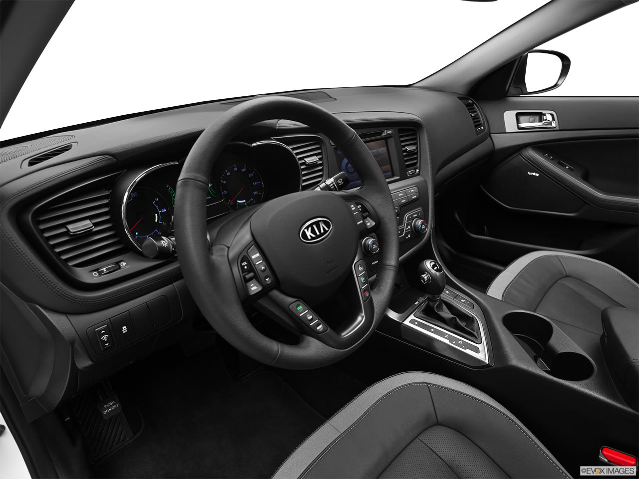 kia optima hybrid 2012 interior