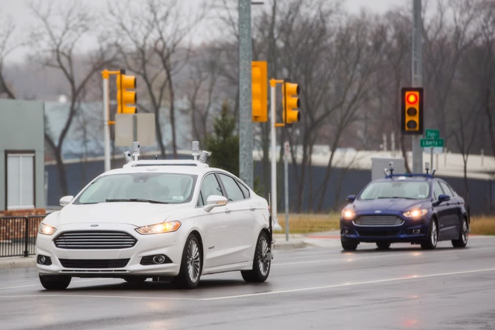 Autonomous Ford Fusion