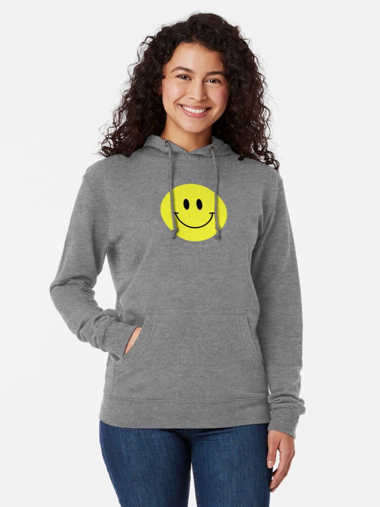 Acid Yellow Smiley Face Lightweight 