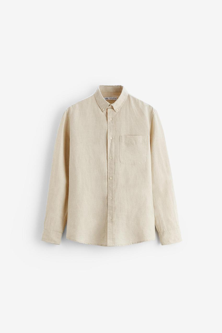 Blazer Beige marca ZARA Men