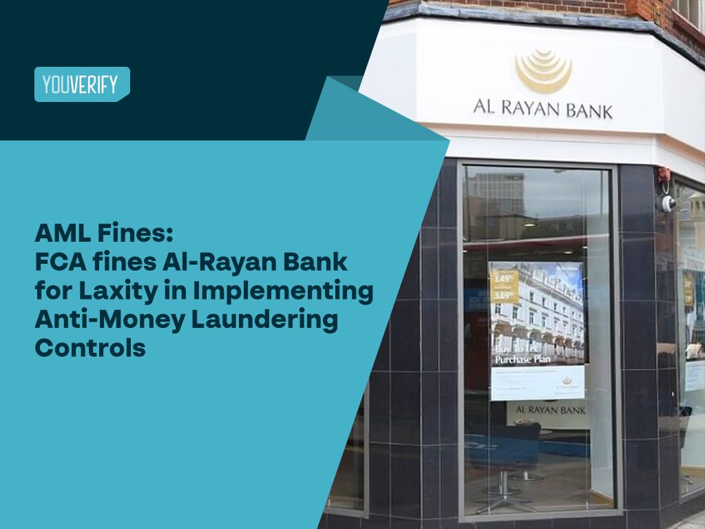 FCA fines Al-Rayan Bank for Laxity in Implementing Anti-Money Laundering Controls