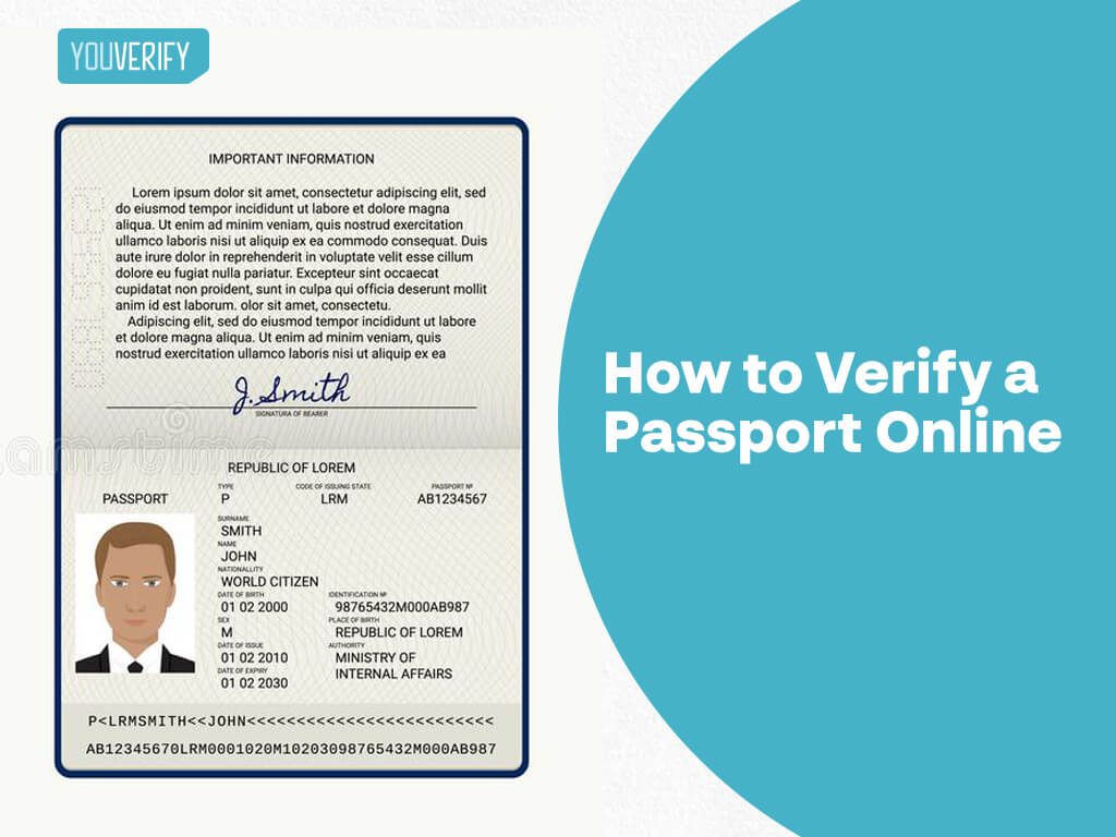 How to Verify a Passport Online (Updated)