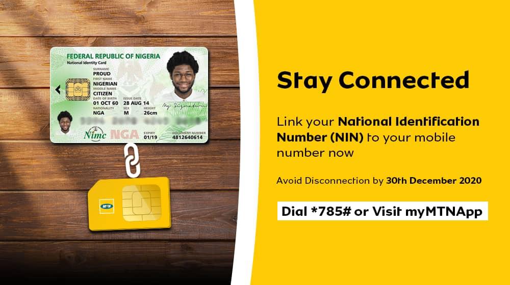 Link Your NIN To Your MTN Mobile Number